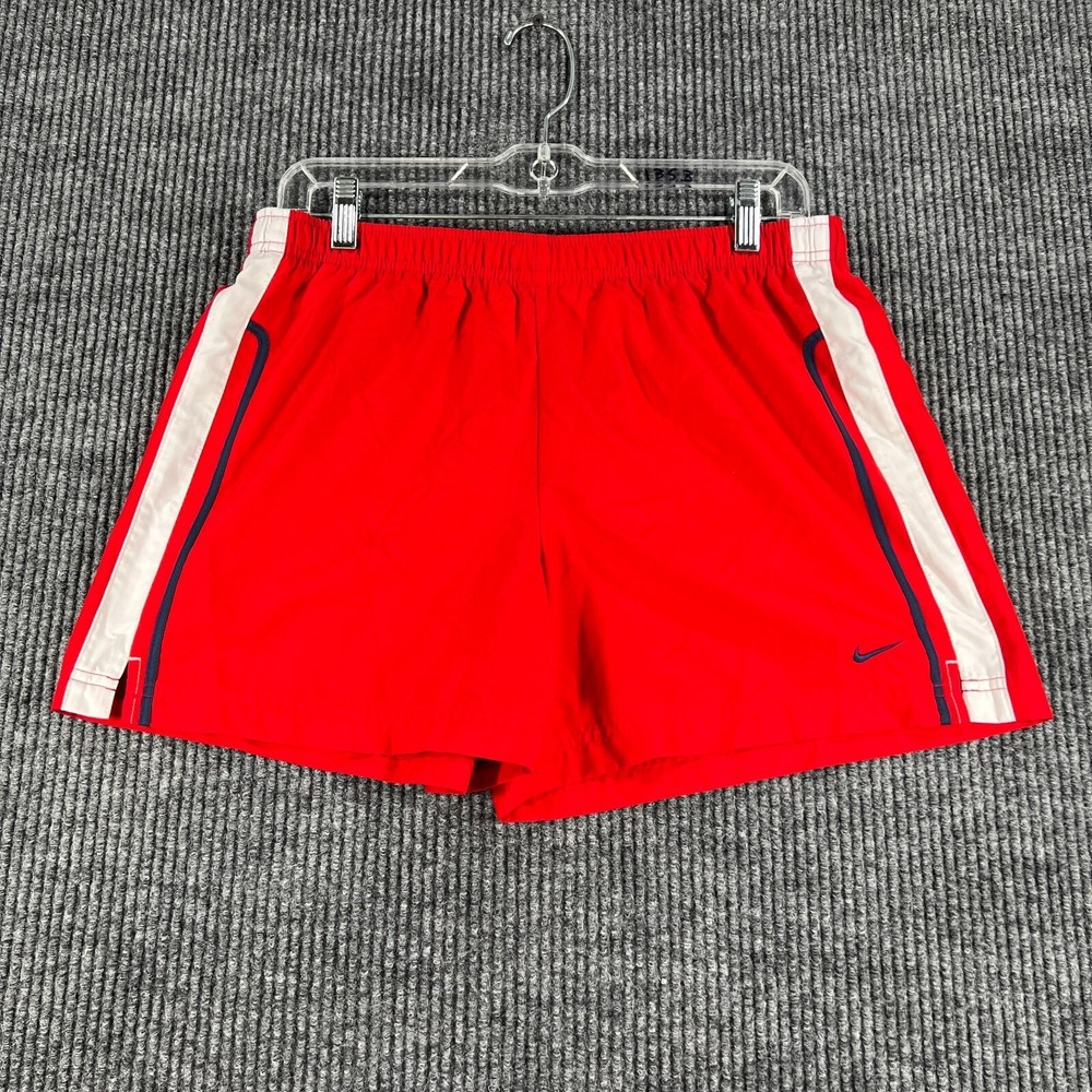 Nike‎ Shorts Womens Medium Red Active Workout Training Gym Run Lift